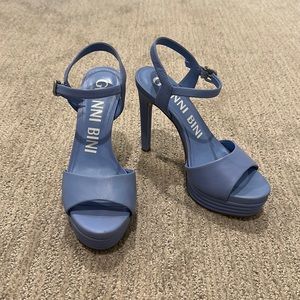 Gianni Bini - Blue Leather Heels